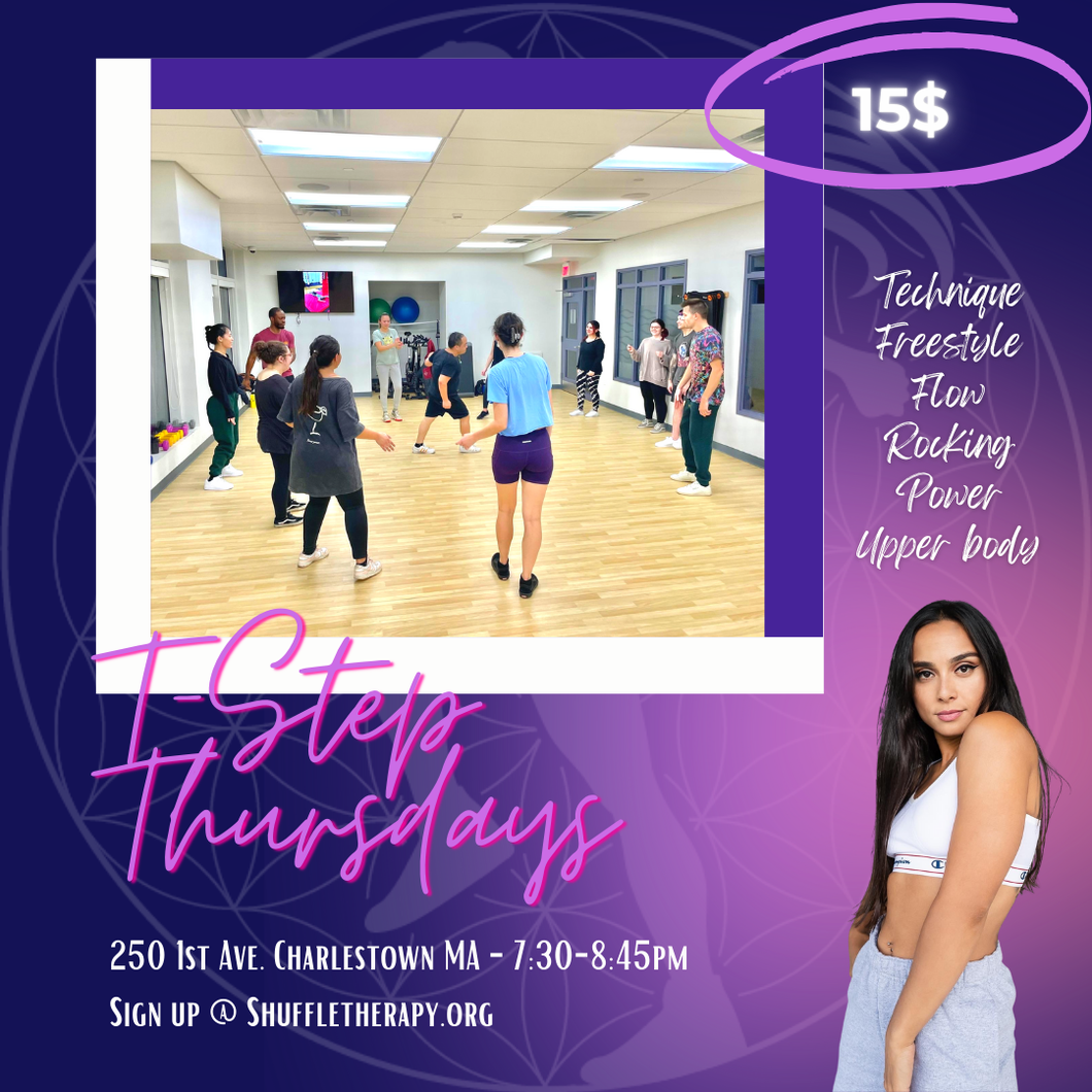 T-Step Thursdays 7:30pm-8:45pm (Intermediate Melbourne Shuffle class)