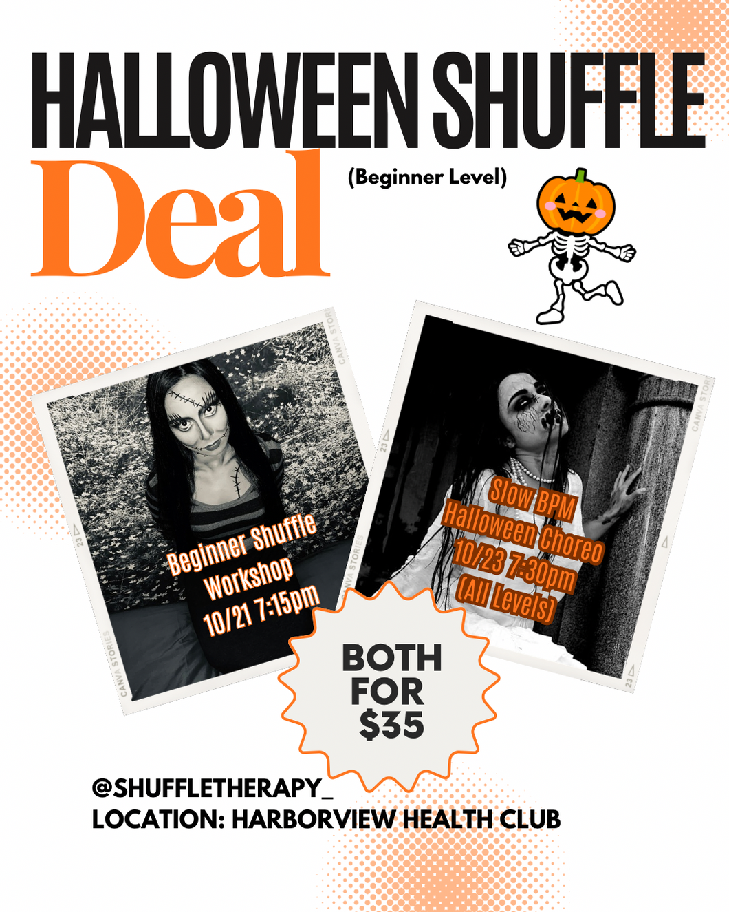 Halloween Shuffle Deal: Both for $35