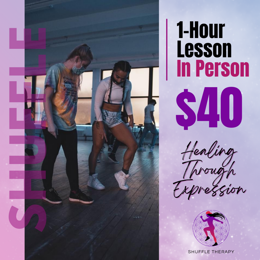 1 on 1 Shuffle Lesson (1 Hour) in person - NOT AVAILABLE THROUGH HERE